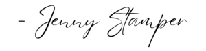 Handwritten signature of Jenny Stamper.